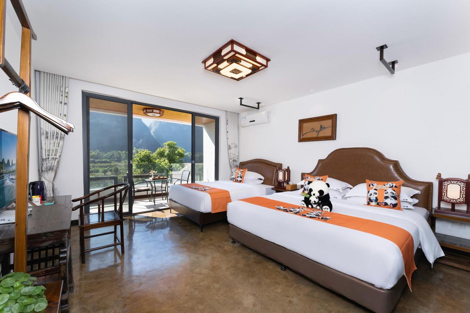 Leisure Courtyard Hotel Yangshuo-Free Shuttle Bus To Yangshuo Station Stay 2 Nights One Way Exterior foto